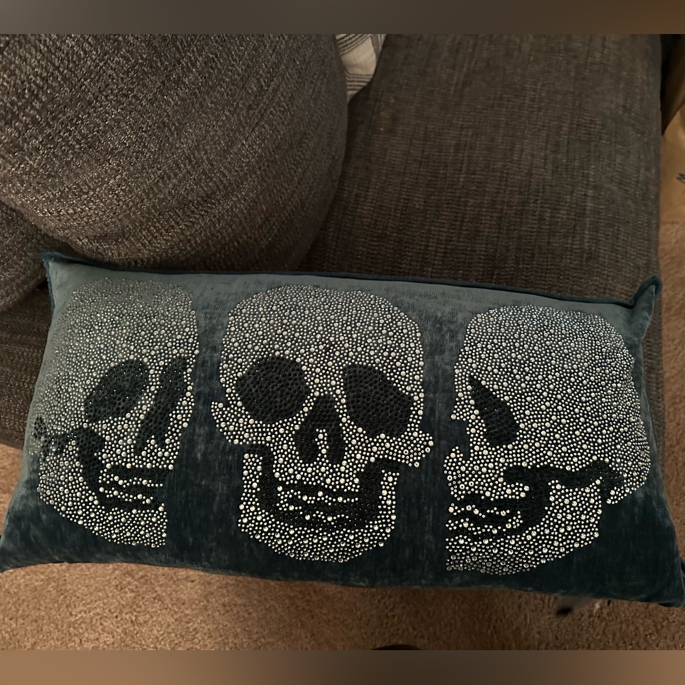 Skull Pillow